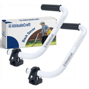 AltitudeCraft handle extensions front view showing ergonomic benefit