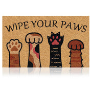 AMARU DOOR MATS front face showing welcome design and curb appeal