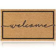 AMARU DOOR MATS front view showing Classic 4 design and curb appeal