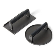 Amazon Basics front view of both presses showing shape and finish for consistent pressing