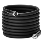 Amazon Basics front view of 25ft hose showing full length and color benefit