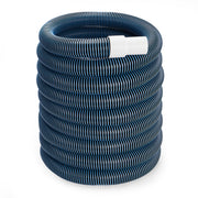 Amazon Basics front view of 30ft pool vacuum hose showing full length and connections, durable design benefit
