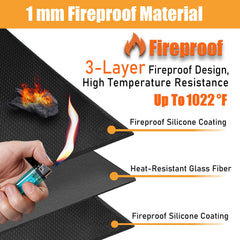 Amerbro close-up of reinforced stitched edge preventing fray and wear