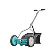 American Lawn Mower 1304-14GC front view showing compact frame and catcher