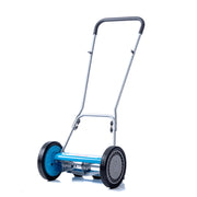 American Lawn Mower Company front profile showing compact 14-inch design benefit