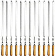Amestar front view of 12-pack skewers showing complete set and packaging benefit