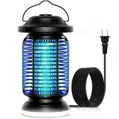 AMUFER front view showing lamp and grid for powerful insect attraction