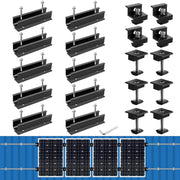 Anbte kit front packaging showing rails clamps and hardware, durable ready-to-install