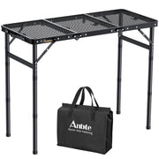 Anbte folded front view showing compact carry handle and portability