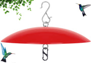 andergi front view of red dome showing full coverage and weather protection
