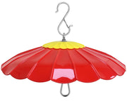 andergi red feeder dome front view showing protective canopy and fit