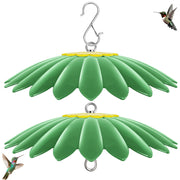 andergi front view showing full rain guard protecting feeder — improved nectar protection