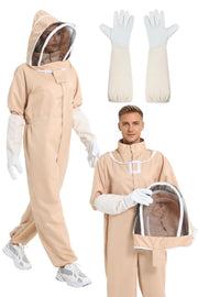 ANDES full-body suit front view showing full coverage and protective design