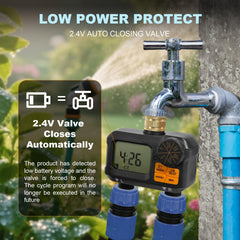 ANDOLL HOME valve detail highlighting nylon-fiberglass construction for pressure durability