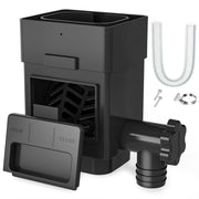 Anivia diverter front view showing compact design and connection ease