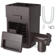 Anivia diverter front view showing compact design and paintable finish for visual matching