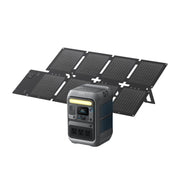 Anker SOLIX C300 front view showing display and compact design for easy transport