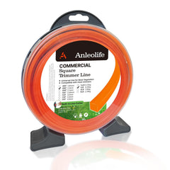 A ANLEOLIFE front view of spool showing orange square line benefit of long supply