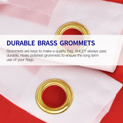 ANLEY detailed look at double-stitched edge highlighting reinforced craftsmanship and longevity