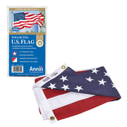Annin Flagmakers full 3x5 Tough-Tex flag displayed outdoors for durable visibility