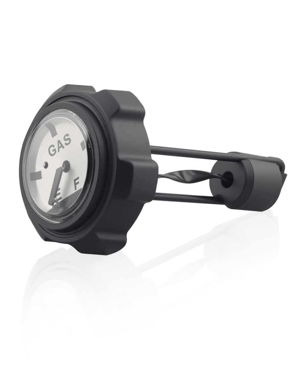 ANODZU gas cap front view showing secure fit and seal benefit