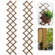 ANPHSIN front view of two trellises showing packaging and finish benefits