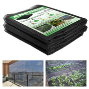 ANPHSIN front view of 10x20ft black garden net for broad protection