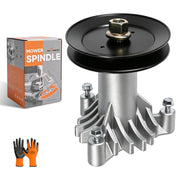 Antanker spindle front view showing solid construction and improved fit
