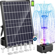 Antfraer front view of floating fountain showing compact design and visual appeal