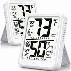 Antonki front display showing temperature and humidity for quick readings