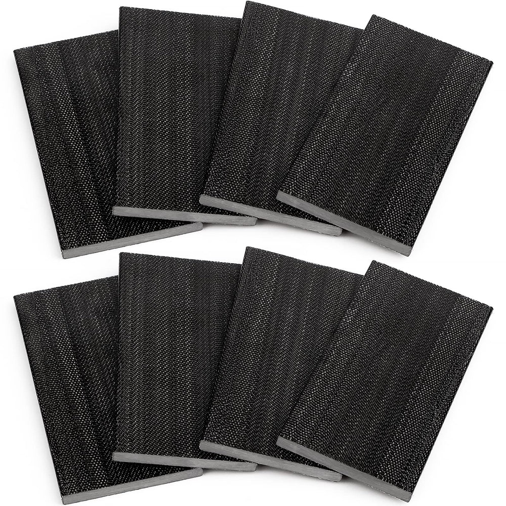 Anwenk front view of eight replacement spring plates showing pack contents and benefit durability