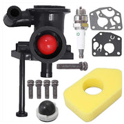 Anxingo carburetor front view showing clean machining and fit for reliable fuel flow