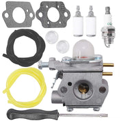 Anxingo carburetor front view showing mounting points and intake benefit easy fit