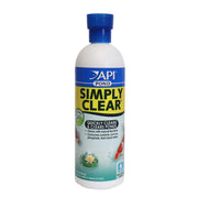 API Pond Simply Clear front label showing product name and size, clear dosing information
