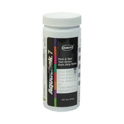 AquaChek front bottle showing label and color chart for quick testing