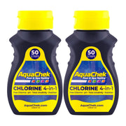 AquaChek front packaging showing bottle and label for easy identification and storage