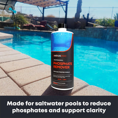 AquaDoc bottle close-up texture highlighting concentrated formula and easy handling