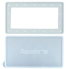 Aquador face plate front view showing fit and protection benefits