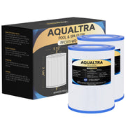 AQUALTRA front view of two-pack filter showing clean packaging and model