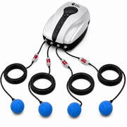 AquaMiracle pump and complete kit showing all included parts and convenience
