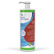 Aquascape bottle front label showing product and clarity benefits