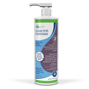 Aquascape front bottle showing label and capacity, clarifies water quickly