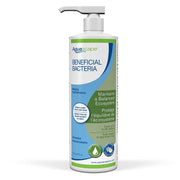 Aquascape front label showing bottle and treatment benefits