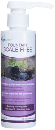 Aquascape front packaging showing bottle and label, highlights easy dosing