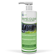 Aquascape bottle front label showing product and volume benefit