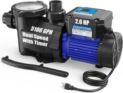 AQUASTRONG front view of pump showing compact design and reliable circulation