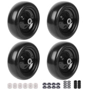 AR-PRO front view wheel assembly showing tire and wheel, durable replacement benefit
