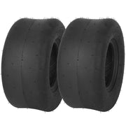 AR-PRO front view of two 13x6.50-6 tires showing packaging and fit benefits