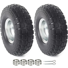 AR-PRO front view assembled wheel showing durable build and instant flat-free benefit