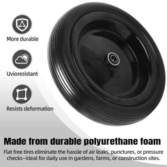 AR-PRO wheel with bearings and spacers illustrating easy fit options